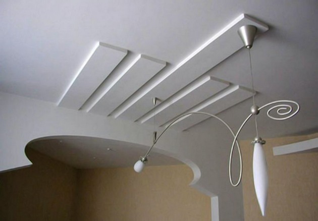 Как сделать подвесной потолок из гипсокартона?