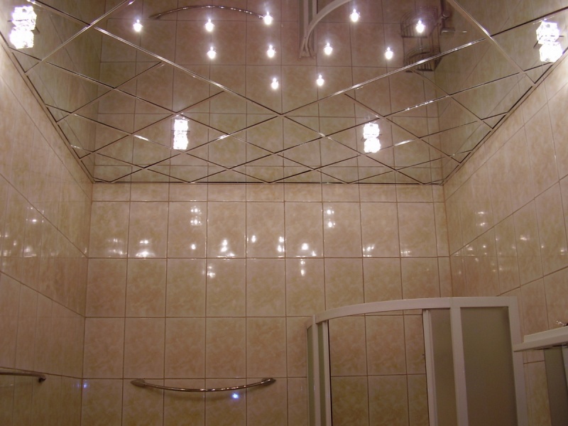 Какой потолок лучше сделать в ванной?